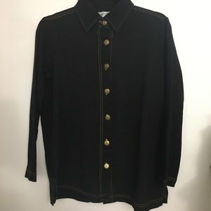 Vintage denim looking button down